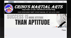 Desktop Screenshot of crinosmartialarts.com